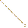 Gold-tone Steel 4.5mm Cable Pocket Watch Chain