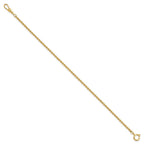 Gold-tone Steel 3.75mm Rolo Pocket Watch Chain