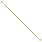 Gold-tone Steel 3.25mm Curb Pocket Watch Chain