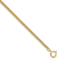 Gold-tone Steel 4.5mm Curb Pocket Watch Chain