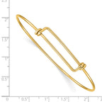 1/20 14K Gold Filled 1.65mm Expandable Bangle Bracelet