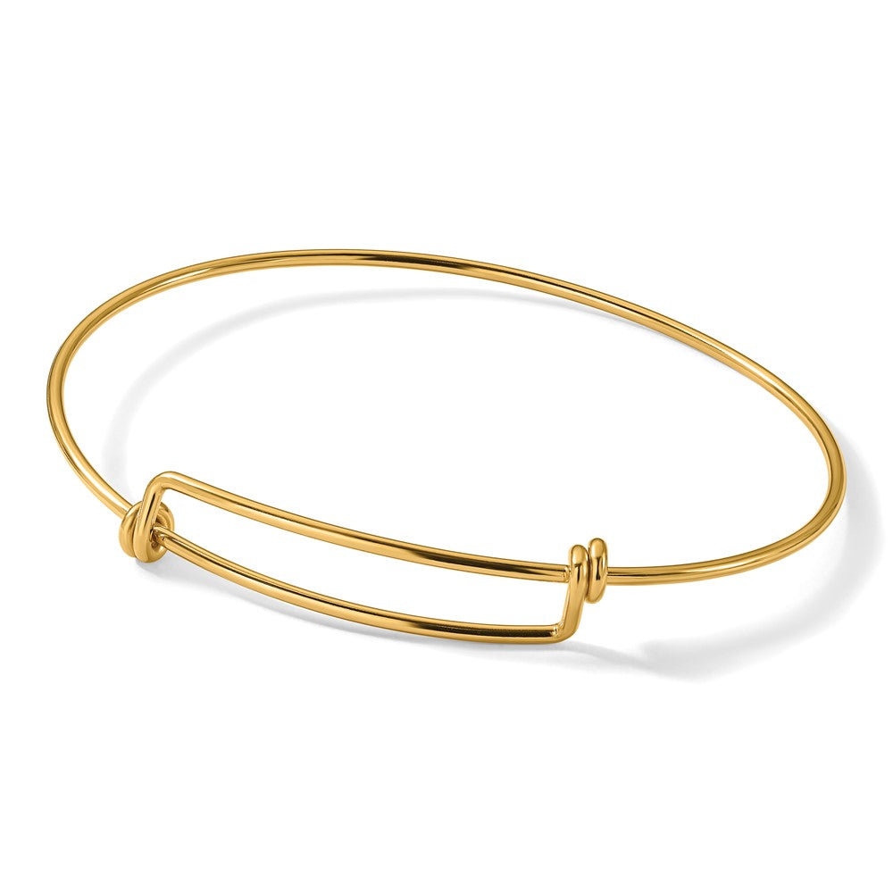 1/20 14K Gold Filled 1.65mm Expandable Bangle Bracelet