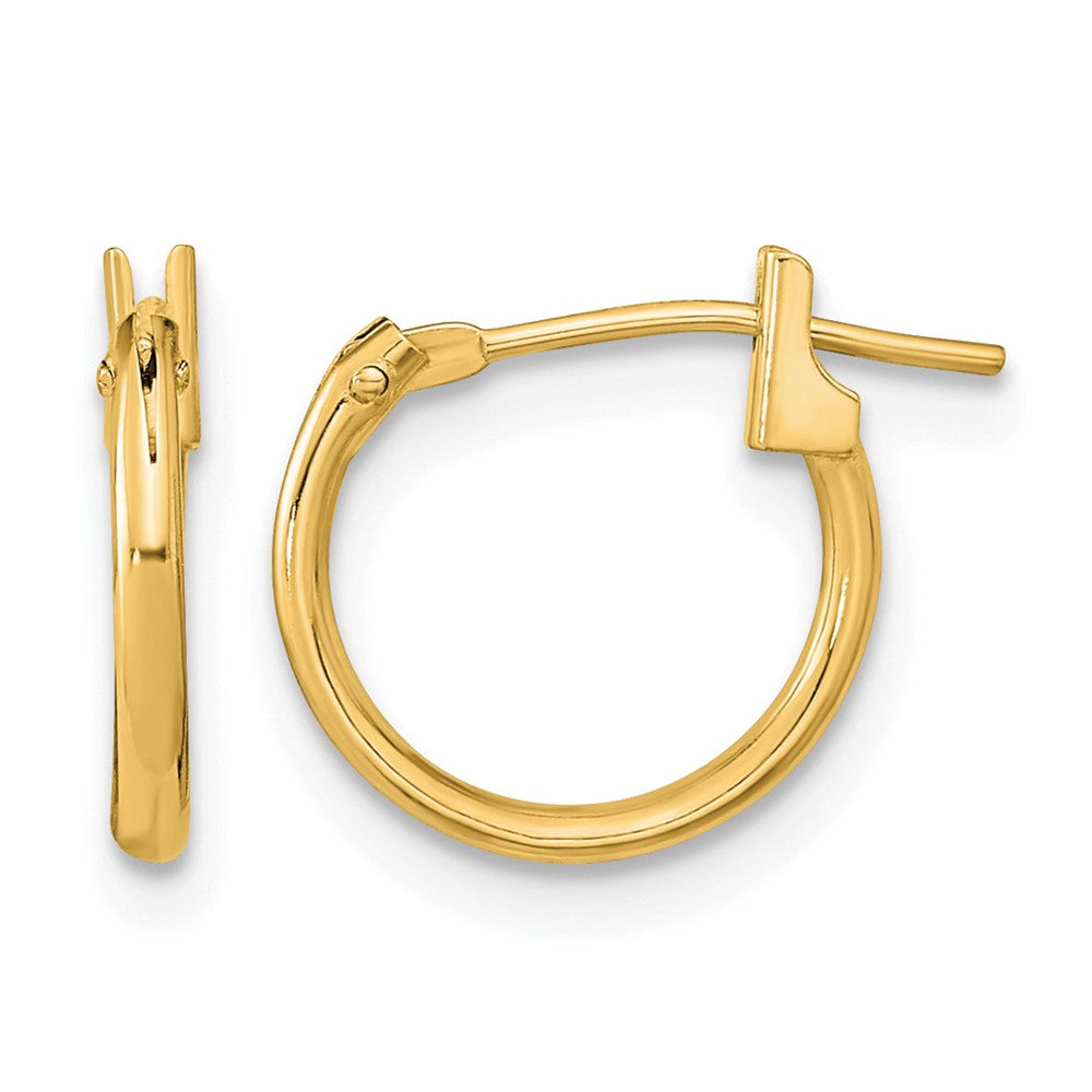 14k Madi K 11mm Hoop Earrings
