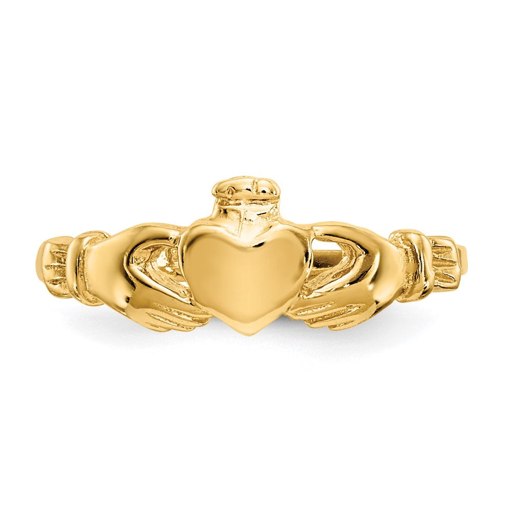 14k Madi K Claddagh Baby / Childrens Ring