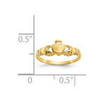 14k Madi K Claddagh Baby / Childrens Ring