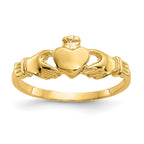 14k Madi K Claddagh Baby / Childrens Ring