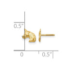 14k Madi K Unicorn Childrens Post Earrings