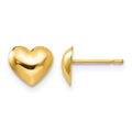 14k Madi K 7.00mm Heart Childrens Post Earrings