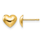 14k Madi K 7.00mm Heart Childrens Post Earrings