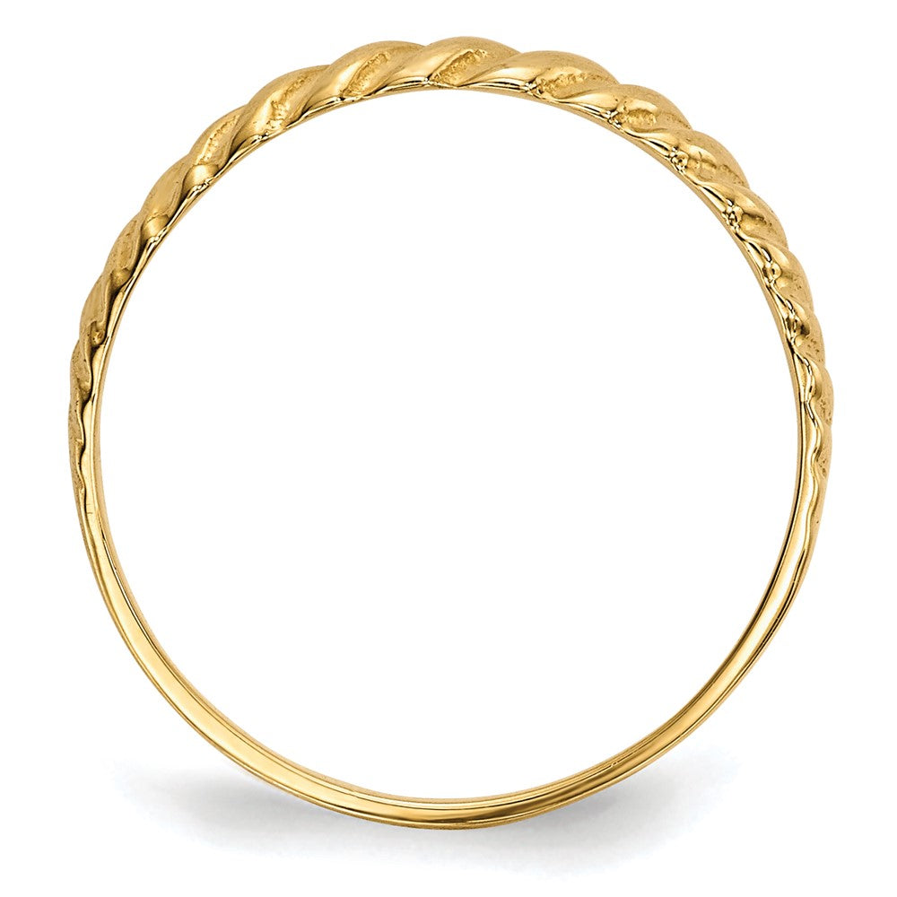 14k Madi K Kids Polished Twist Baby / Childrens Ring