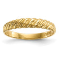 14k Madi K Kids Polished Twist Baby / Childrens Ring
