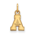 10k Gold LogoArt Appalachian State University Extra Small Pendant
