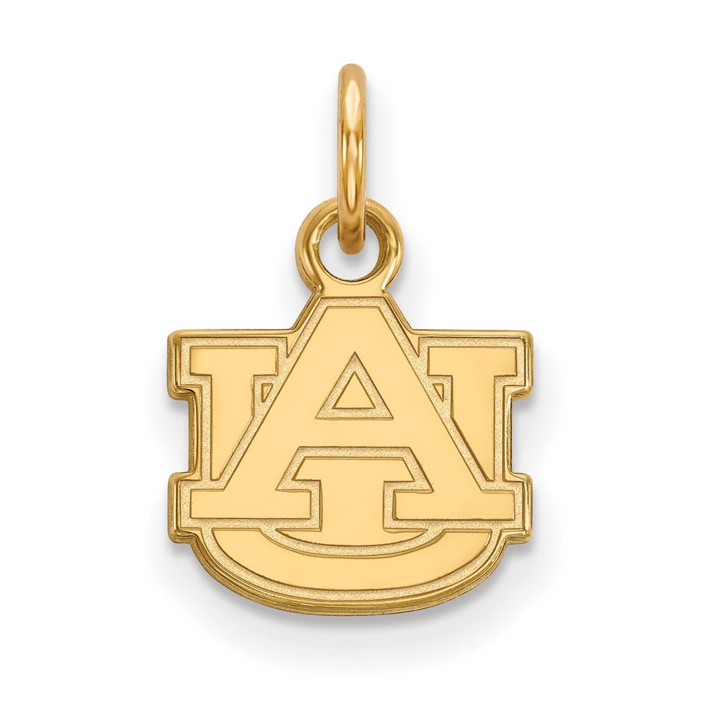10k Gold LogoArt Auburn University A-U Extra Small Pendant