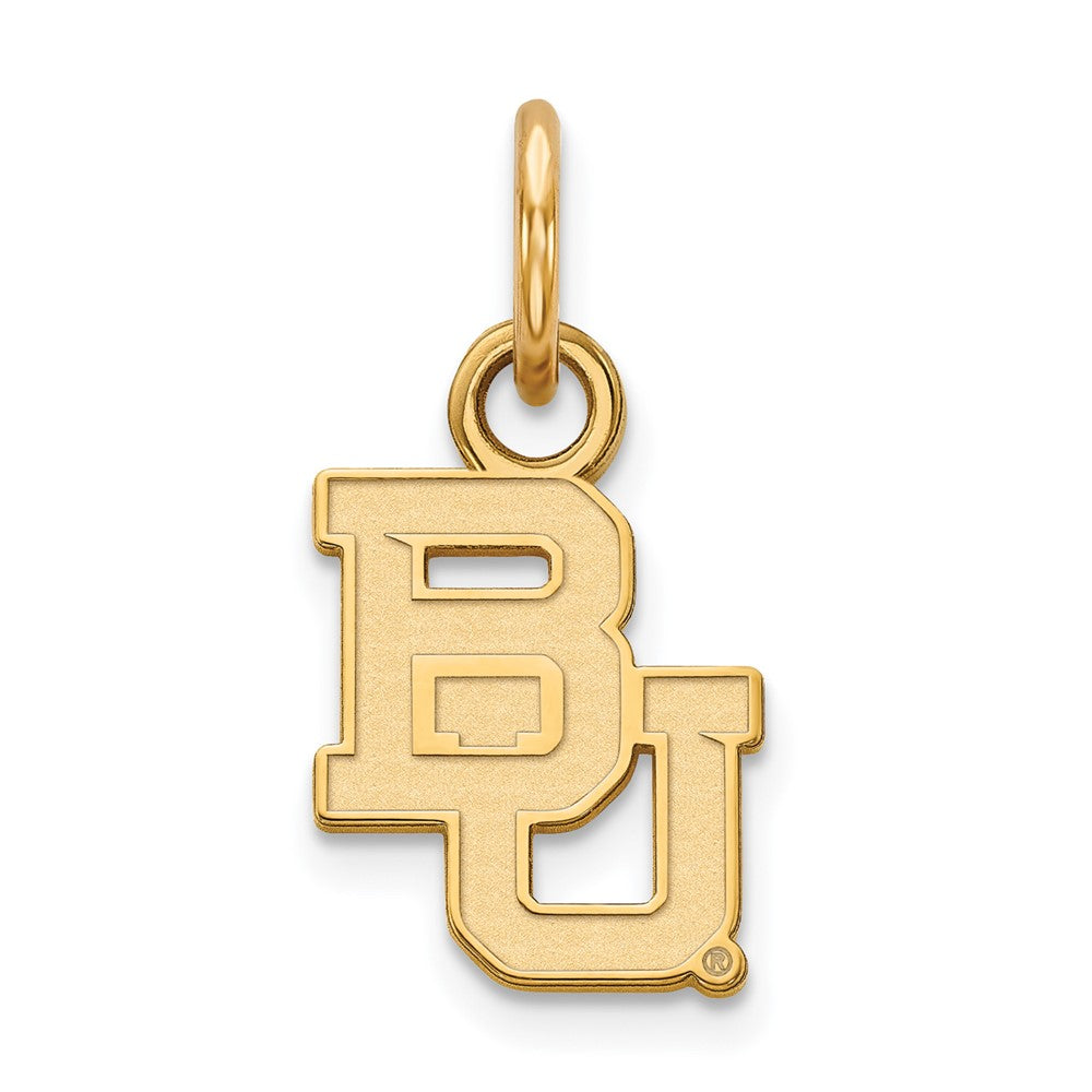 14k Gold LogoArt Baylor University Bears Extra Small Pendant