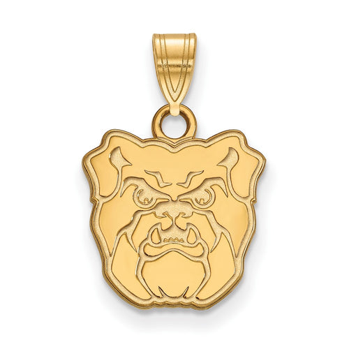 10k Gold LogoArt Butler University Bulldog Small Pendant