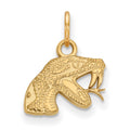 14k Gold LogoArt Florida A and M University Rattler Extra Small Pendant