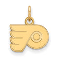 14k Gold NHL LogoArt Philadelphia Flyers Extra Small Pendant