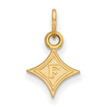 10k Gold LogoArt Furman University Extra Small Pendant