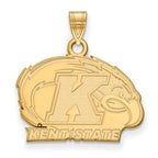 10k Gold LogoArt Kent State University Small Pendant