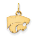 10k Gold LogoArt Kansas State University Wildcat Extra Small Pendant