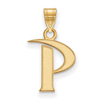 10k Gold LogoArt Pepperdine University Letter P Small Pendant