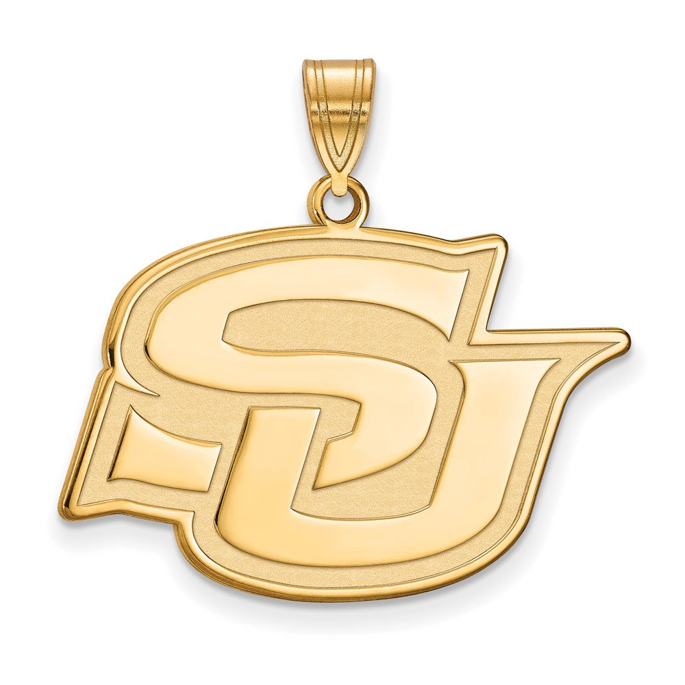 10k Gold LogoArt Southern University Jaguars Large Pendant