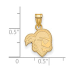10k Gold LogoArt Seton Hall University Pirate Small Pendant