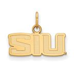 10k Gold LogoArt Southern Illinois University S-I-U Extra Small Pendant
