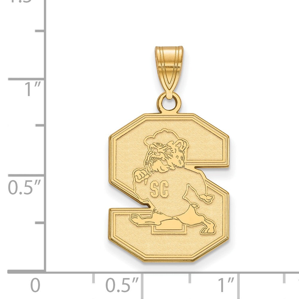 14k Gold LogoArt South Carolina State University Large Pendant