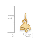 10k Gold LogoArt Texas State University Bobcat Extra Small Pendant