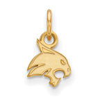 10k Gold LogoArt Texas State University Bobcat Extra Small Pendant