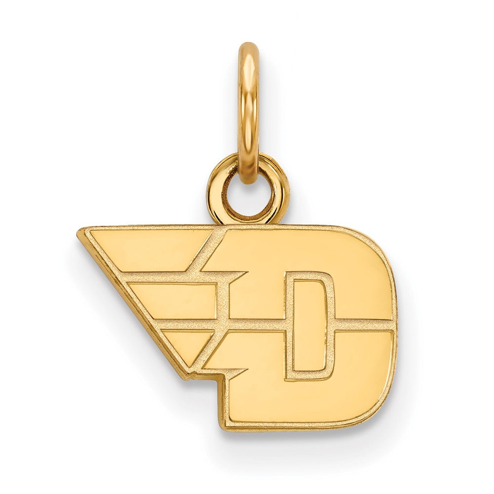 14k Gold LogoArt University of Dayton Extra Small Pendant