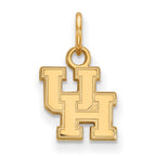 10k Gold LogoArt University of Houston U-H Extra Small Pendant