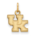 14k Gold LogoArt University of Kentucky U-K Extra Small Pendant