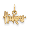 14k Gold LogoArt University of Nebraska Huskers Extra Small Pendant