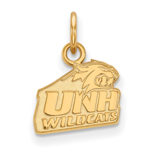 10k Gold LogoArt University of New Hampshire Extra Small Pendant