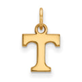 14k Gold LogoArt University of Tennessee Letter T Extra Small Pendant