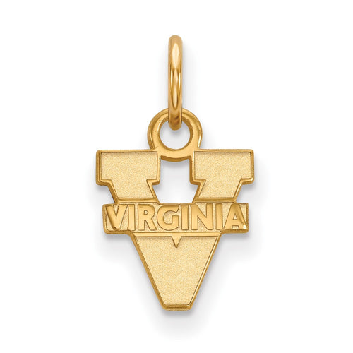 10k Gold LogoArt University of Virginia Extra Small Pendant