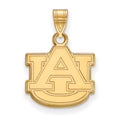 14k Gold LogoArt Auburn University A-U Small Pendant