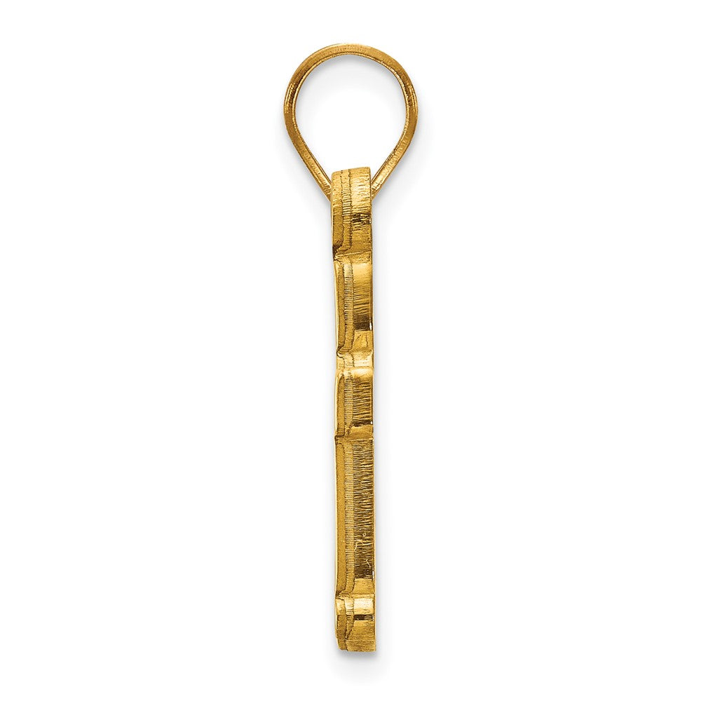 14k Gold LogoArt Baylor University Bears Small Pendant