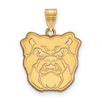 10k Gold LogoArt Butler University Bulldog Large Pendant