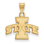 10k Gold LogoArt Iowa State University Small Pendant