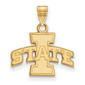 14k Gold LogoArt Iowa State University Small Pendant