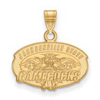 10k Gold LogoArt Jacksonville State University Small Pendant