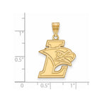 10k Gold LogoArt Lehigh University Large Pendant