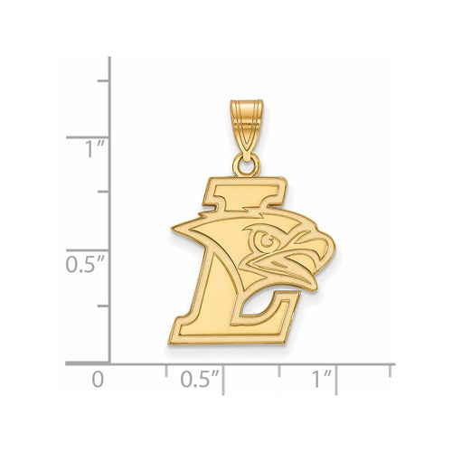 10k Gold LogoArt Lehigh University Large Pendant