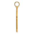 10k Gold LogoArt Southern University Jaguars Extra Large Pendant