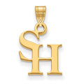 Sterling Silver Gold-plated LogoArt Sam Houston State University Small Pendant