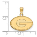 10k Gold LogoArt University of Georgia Letter G Small Pendant