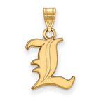 10k Gold LogoArt University of Louisville Letter L Small Pendant